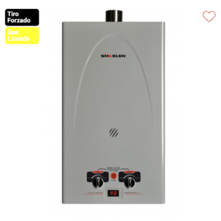 Calefont 10 Litros Gas Licuado • Tiro Forzado CFF-100GLSI